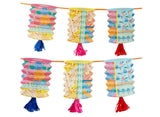 Boho Tassel Lantern Garland