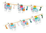 Boho Tassel Llama Garland