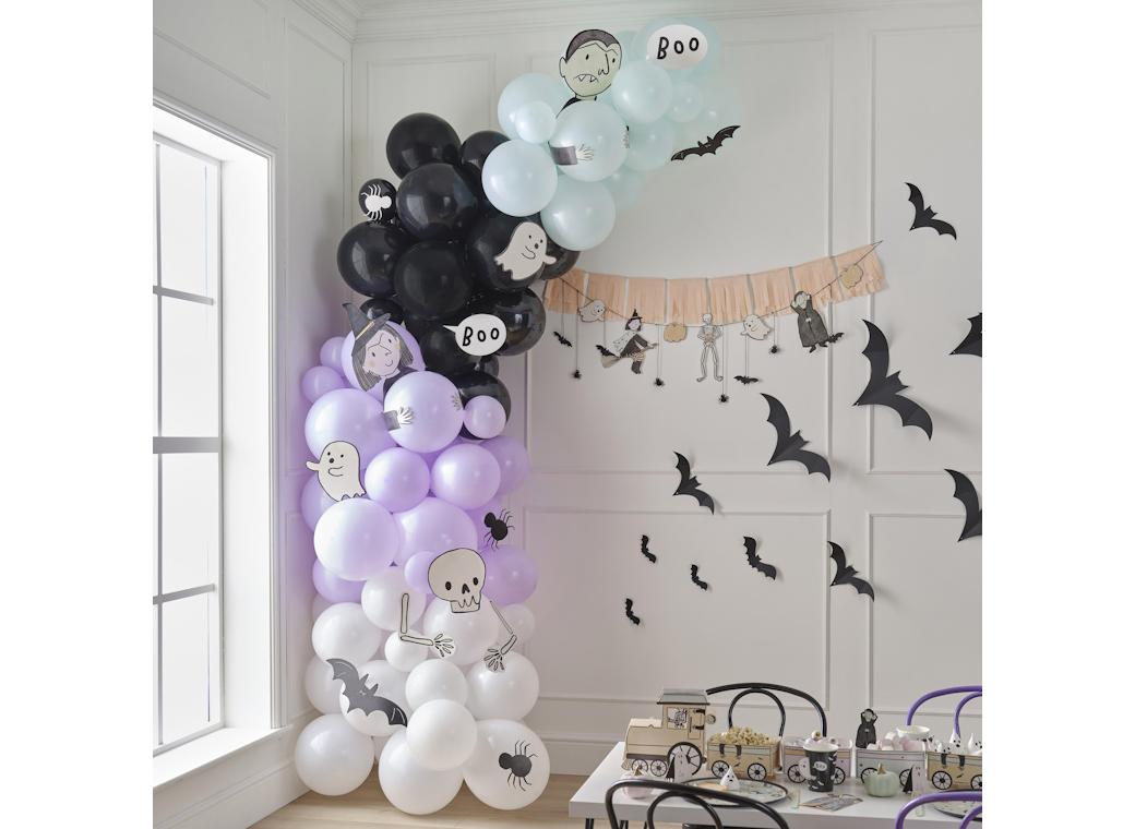 Boo Crew Balloon Arch with Characters