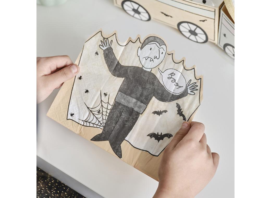 Boo Crew Vampire Napkins 16pk