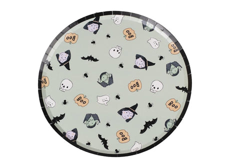 Boo Crew Vampire & Witch Plates 8pk