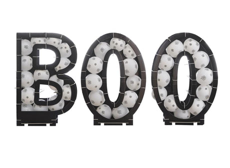 BOO Halloween Balloon Mosaic Stand