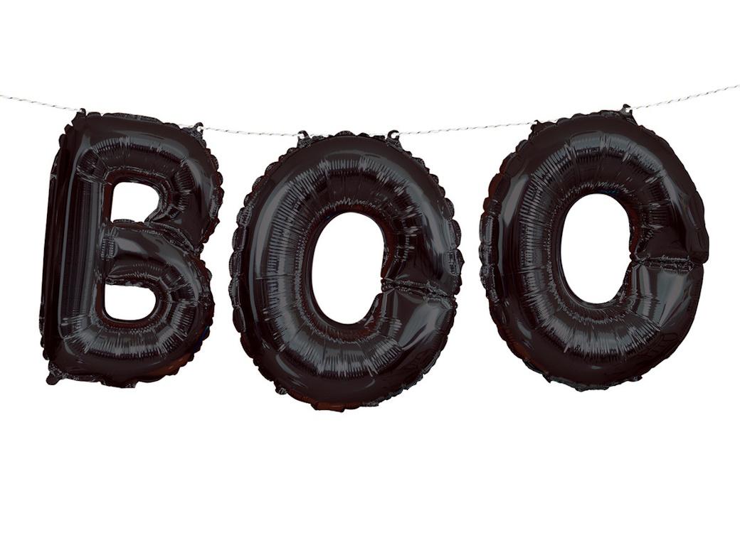 BOO Foil Letter Balloon Kit