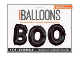 BOO Foil Letter Balloon Kit