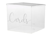 Botanical Wedding Acrylic Card Box