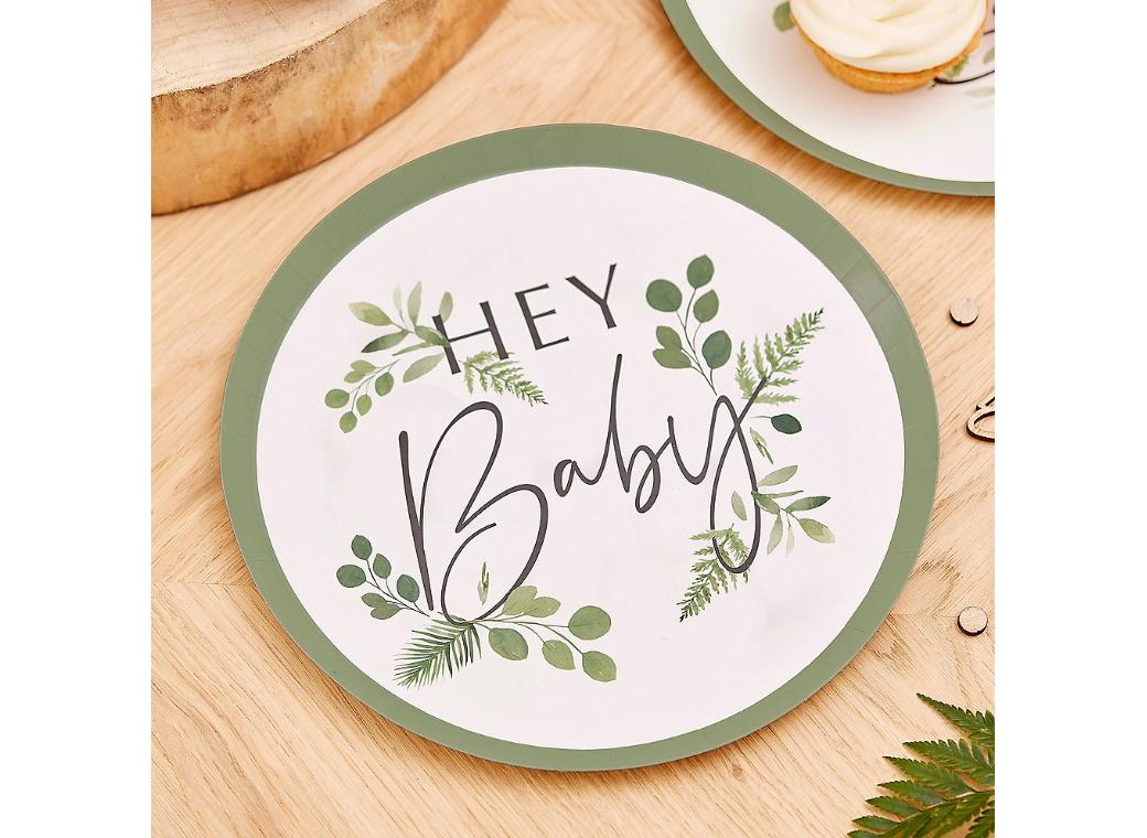 Botanical Baby Dinner Plates 8pk