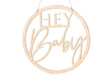 Botanical Baby Hey Baby Sign