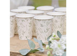 Botanical Christening Cups 8pk