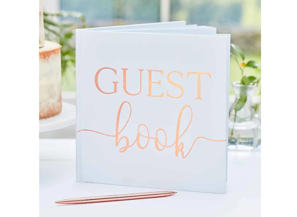 Botanical Wedding Guest Book