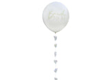 Bridal Bloom Bride to Be Balloon with Tail