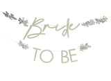 Bridal Bloom Bride to Be Bunting