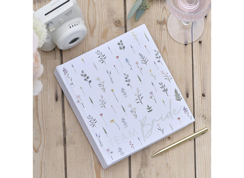 Bridal Bloom Photo Album / Guest Book