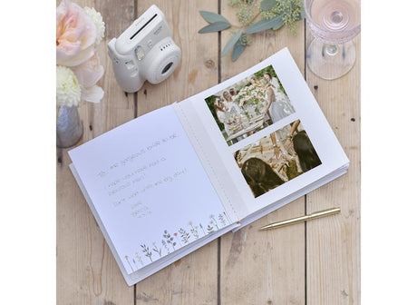 Bridal Bloom Photo Album / Guest Book