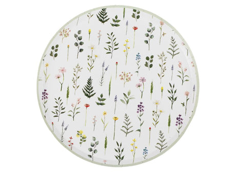 Ginger Ray Floral Plates 8pk