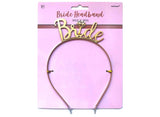 Bride Gold Metal Headband