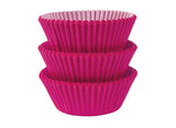 Cupcake Cases 75pk Bright Pink