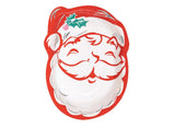 Bright Santa Shaped Plates 8pk