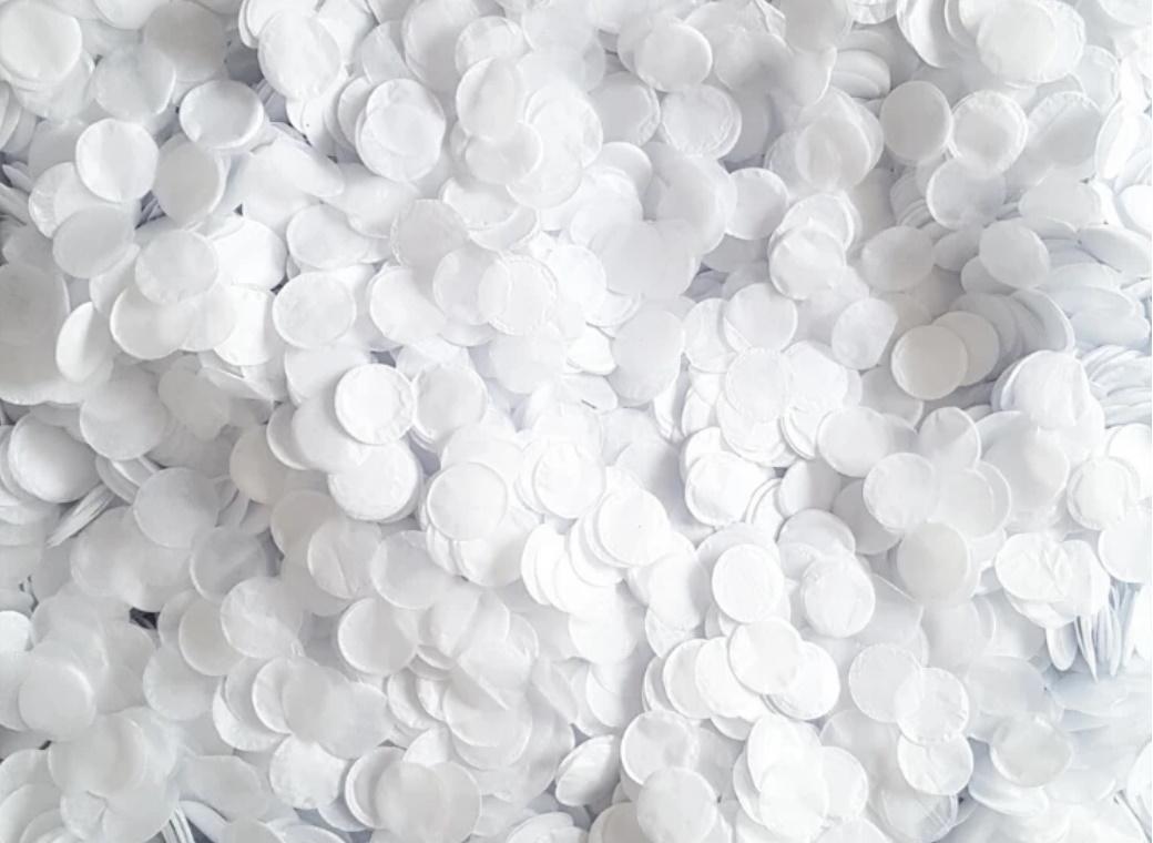 Tissue Confetti - White 250g