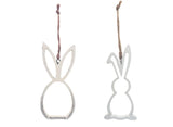 Wooden Bunny Hanging Decoration