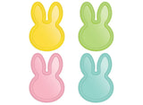 Bunny Shaped Melamine Plates 4pk