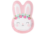 Some Bunny Shaped Plates 8pk