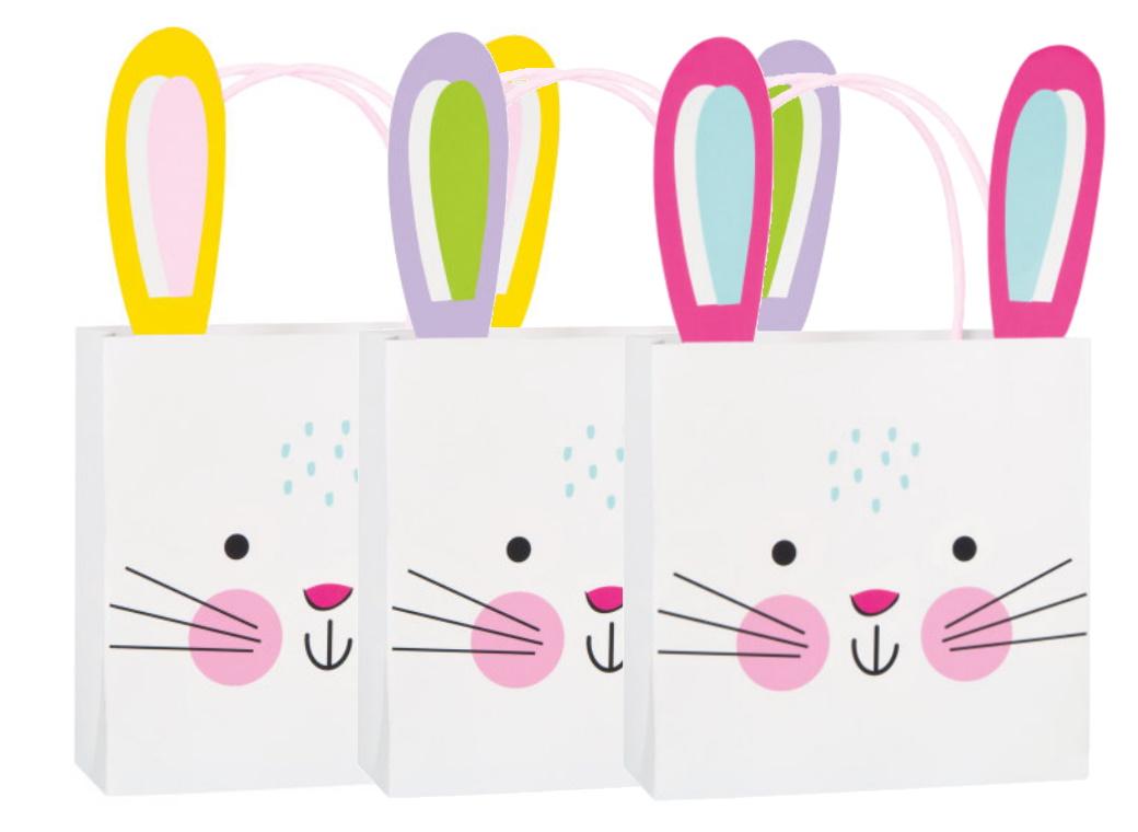 Bunny Treat Bags 3pk