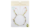 Bunny Wreath with Foliage