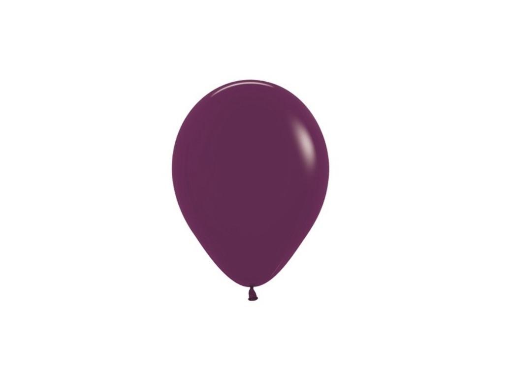 Burgundy Balloons 12cm 10pk