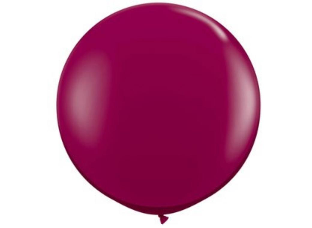 Jumbo Balloon - Jewel Burgundy