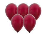 Burgundy Pearl Balloons 25pk