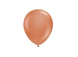 Burnt Orange 12cm Balloons 10pk