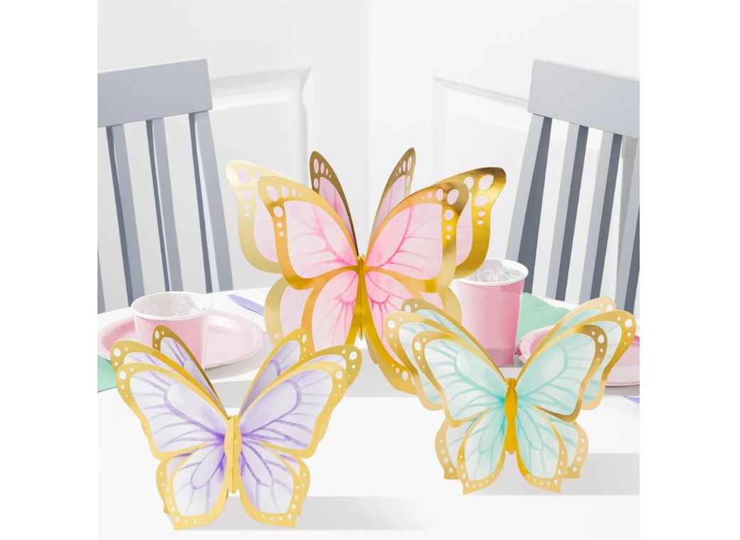 Butterfly Shimmer Table Centrepieces