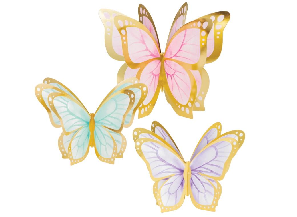 Butterfly Shimmer Table Centrepieces