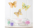 Butterfly Shimmer Wall Cutouts