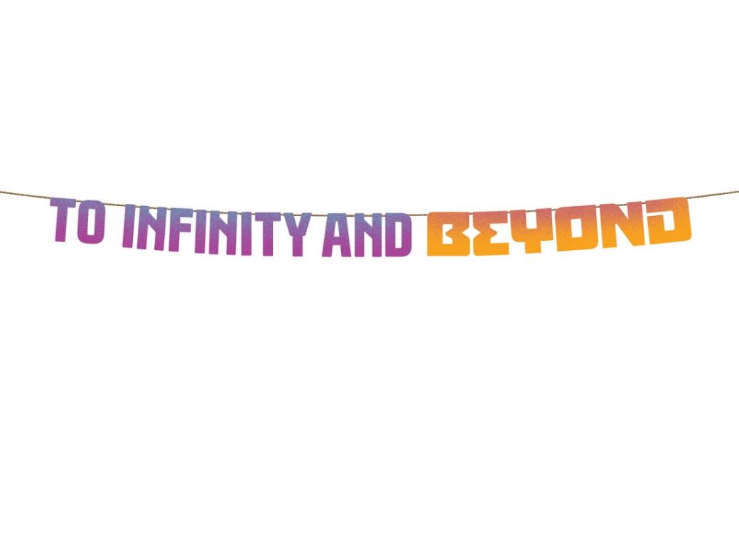 Buzz Lightyear Letter Banner