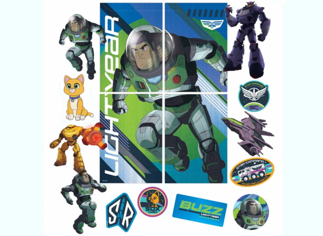 Buzz Lightyear Scene Setter with Photo Props