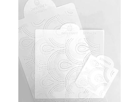 Cake Craft 3pce Cake Stencil Set - Acrobat