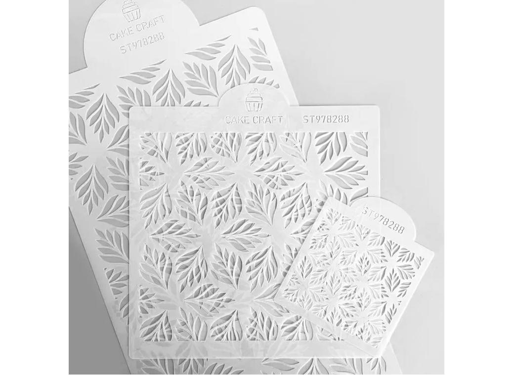 Cake Craft 3pce Cake Stencil Set - Frost