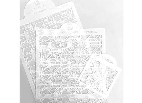 Cake Craft 3pce Cake Stencil Set - Iris