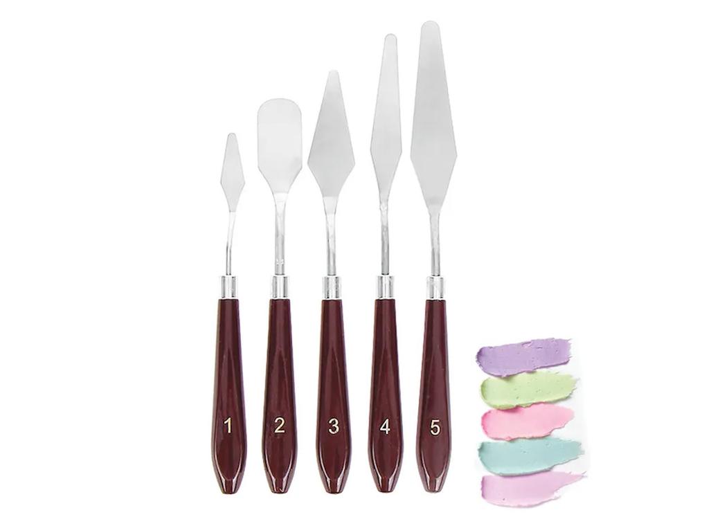 Cake Craft Buttercream Palette Knives 5pce Set