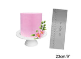 Cake Craft Stainless Steel Scraper 9in