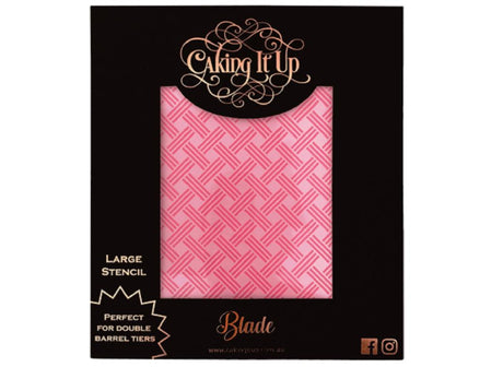 Caking It Up - Cake Stencil Blade