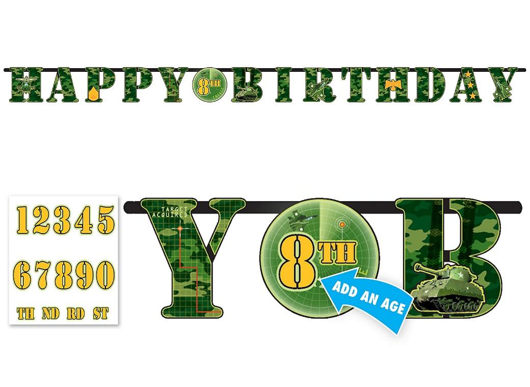 Camouflage Add an Age Banner