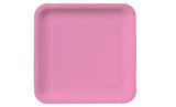 Lunch Plate Square - Candy Pink 12pk