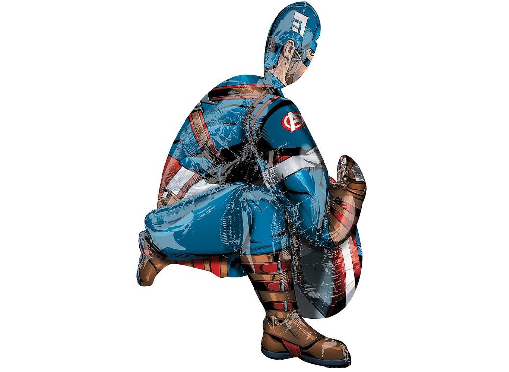 Captain America Airwalker Foil Balloon