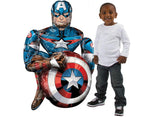 Captain America Airwalker Foil Balloon