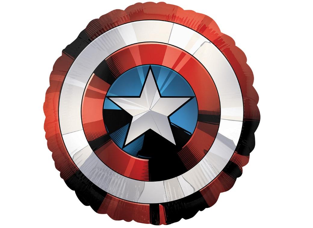 Captain America Giant Shield Foil Balloon