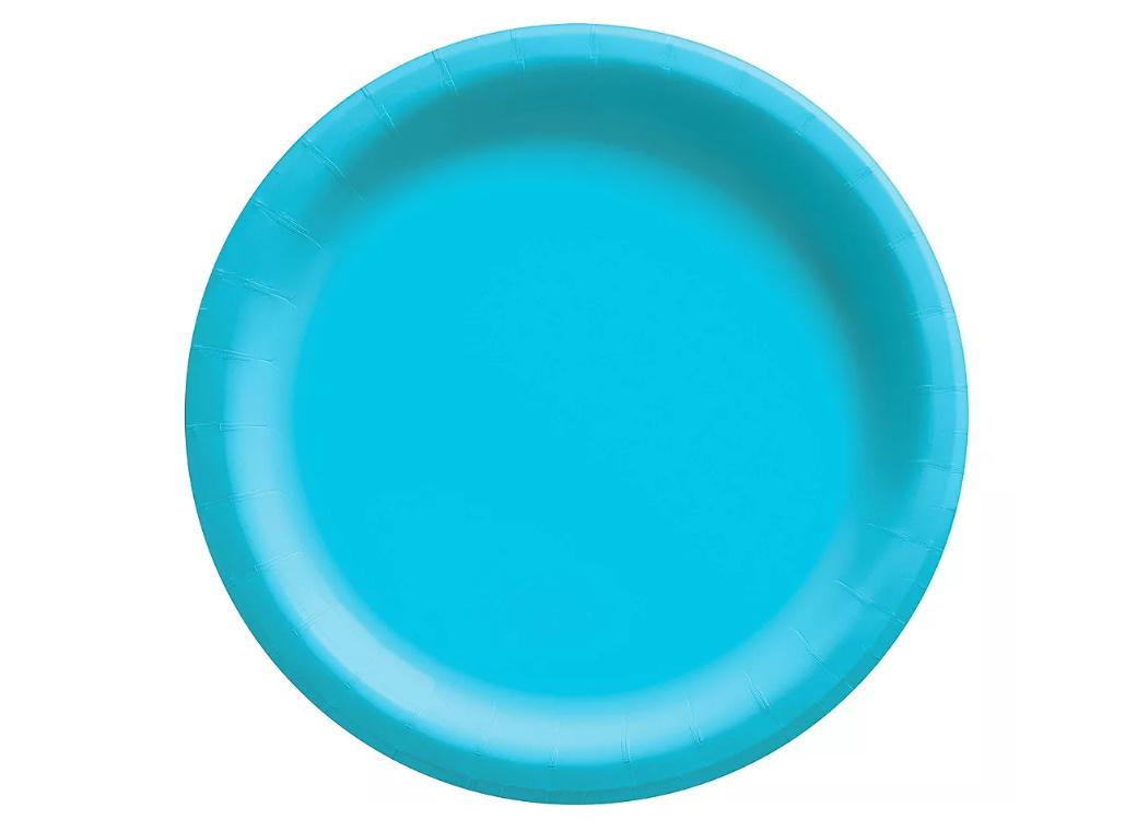 Dinner Plates 20pk - Caribbean Blue