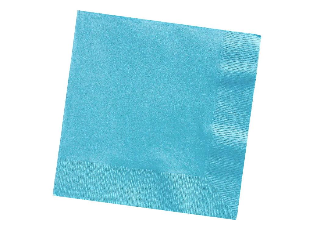 Caribbean Blue Lunch Napkins - 40pk