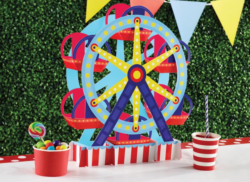 Carnival Ferris Wheel Table Centrepiece